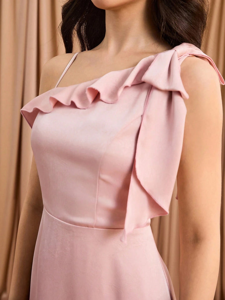 Rochie maxi SHEIN, roz