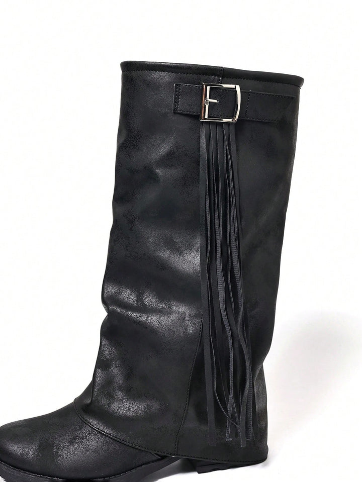 Cizme SHEIN, negru