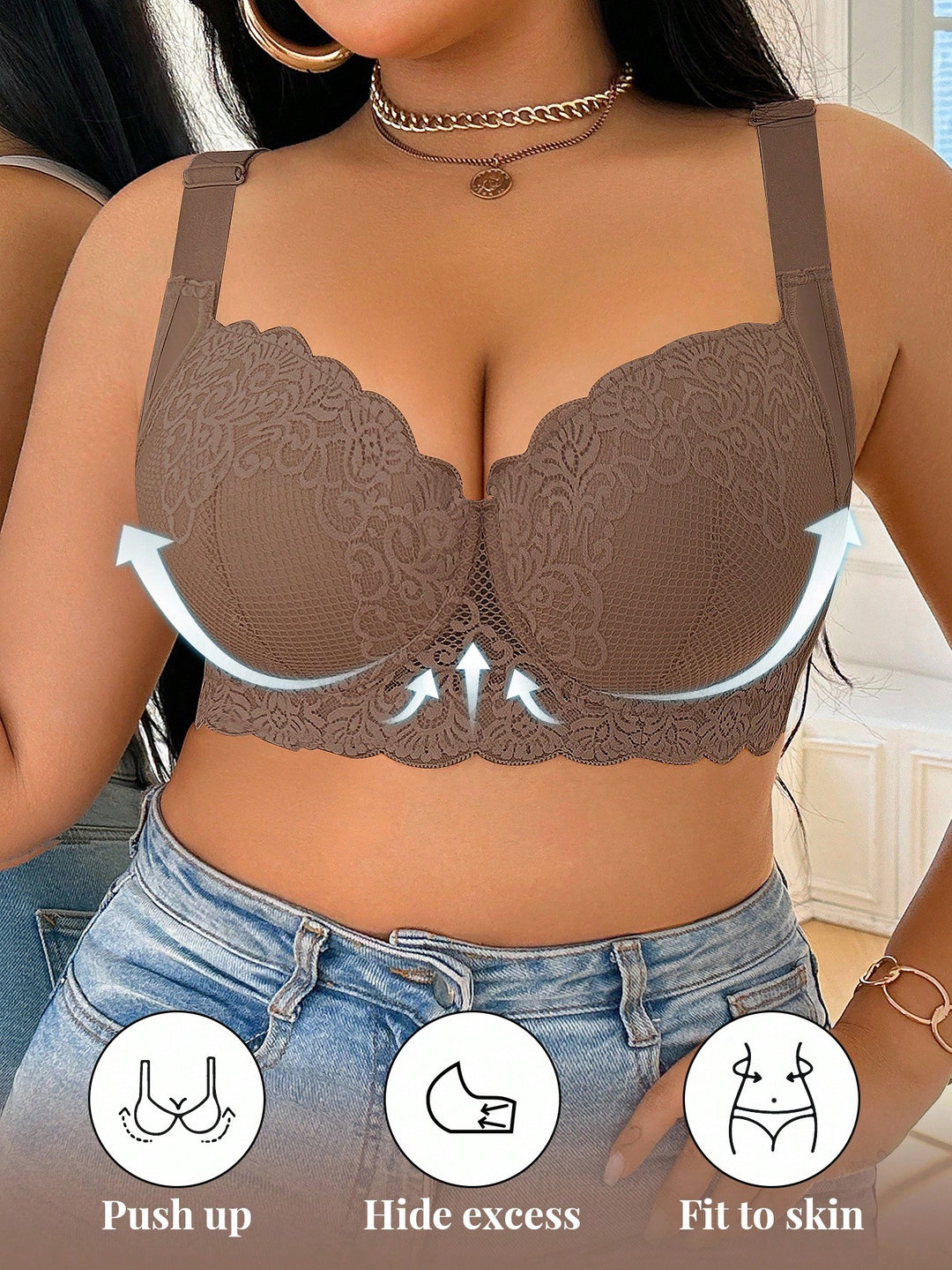 Sutien SHEIN, mix culori