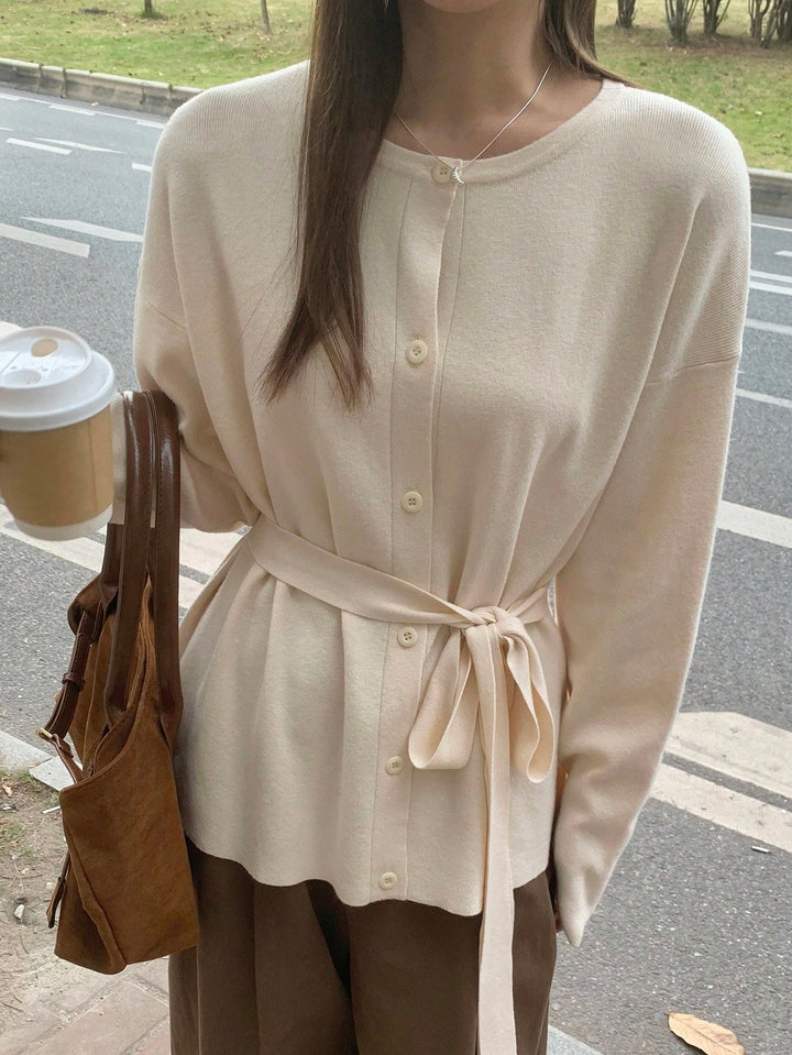 Cardigan SHEIN, crem