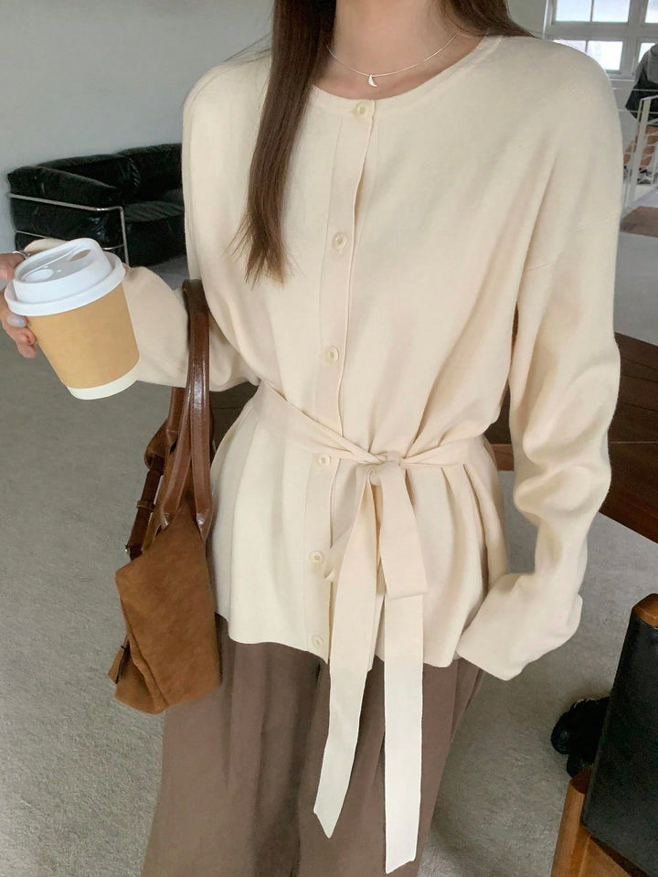 Cardigan SHEIN, crem