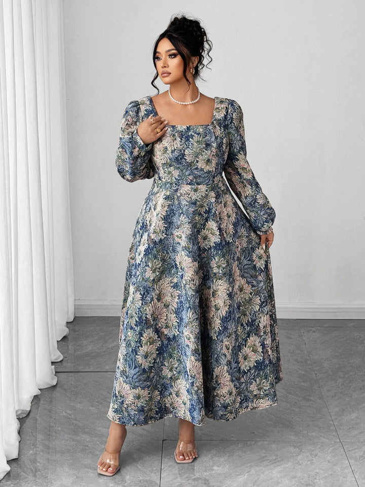 Rochie midi SHEIN, albastru