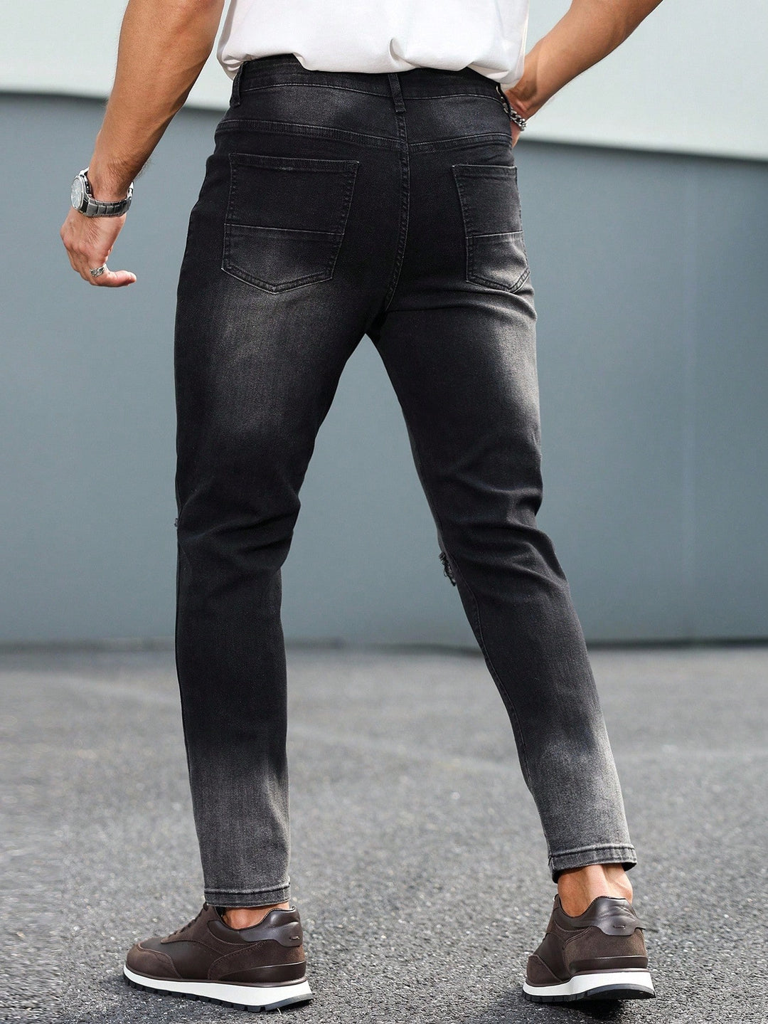 Jeans SHEIN, negru