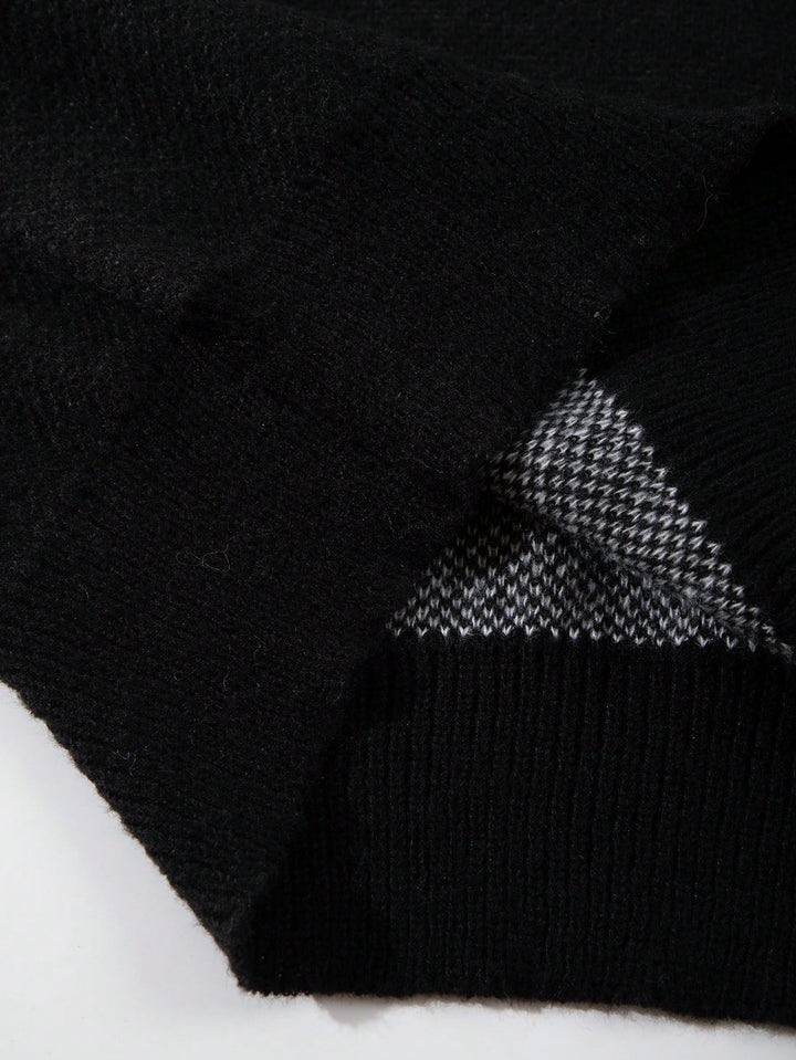 Pulover SHEIN, negru
