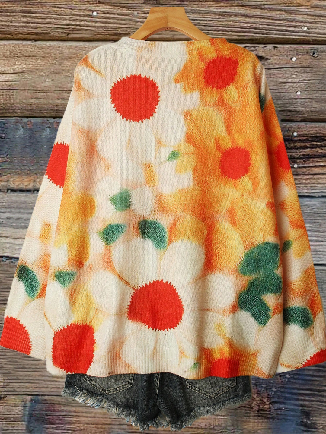 Pulover Shein Curve+, mix culori