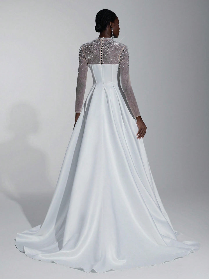 Rochie de ocazie SHEIN, alb