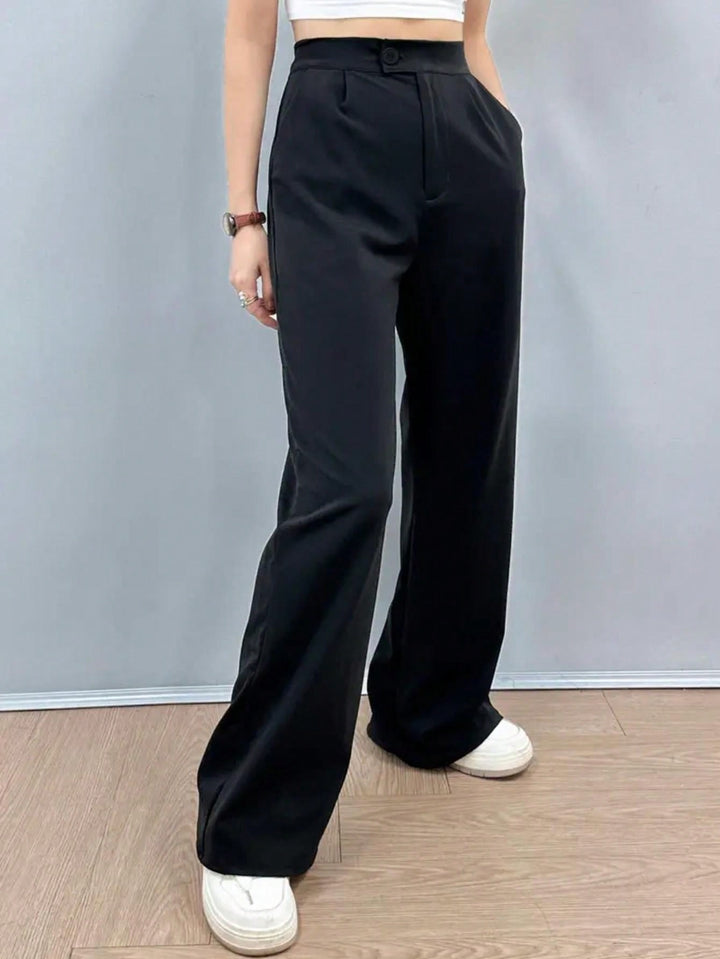 Pantaloni SHEIN, negru