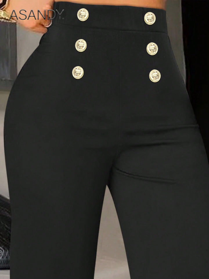 Pantaloni SHEIN, negru