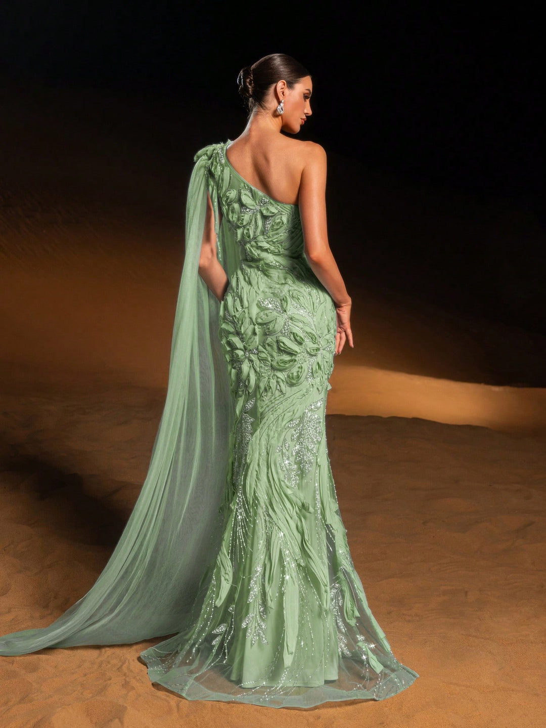 Rochie SHEIN, verde