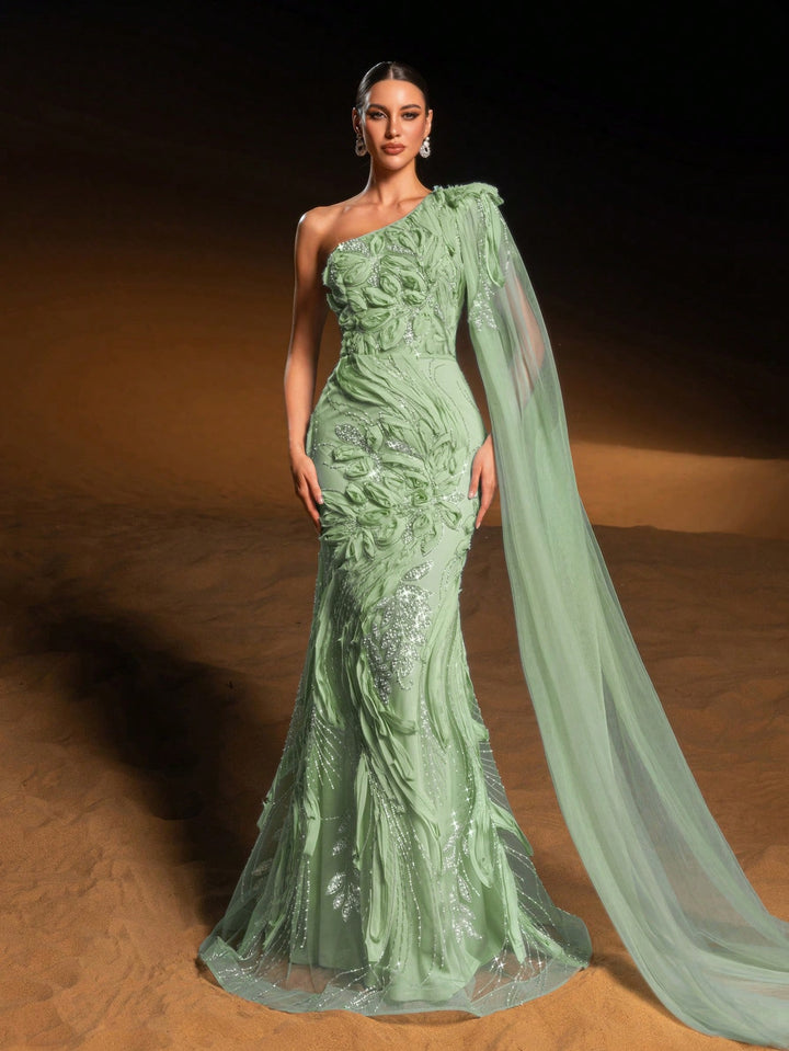 Rochie SHEIN, verde