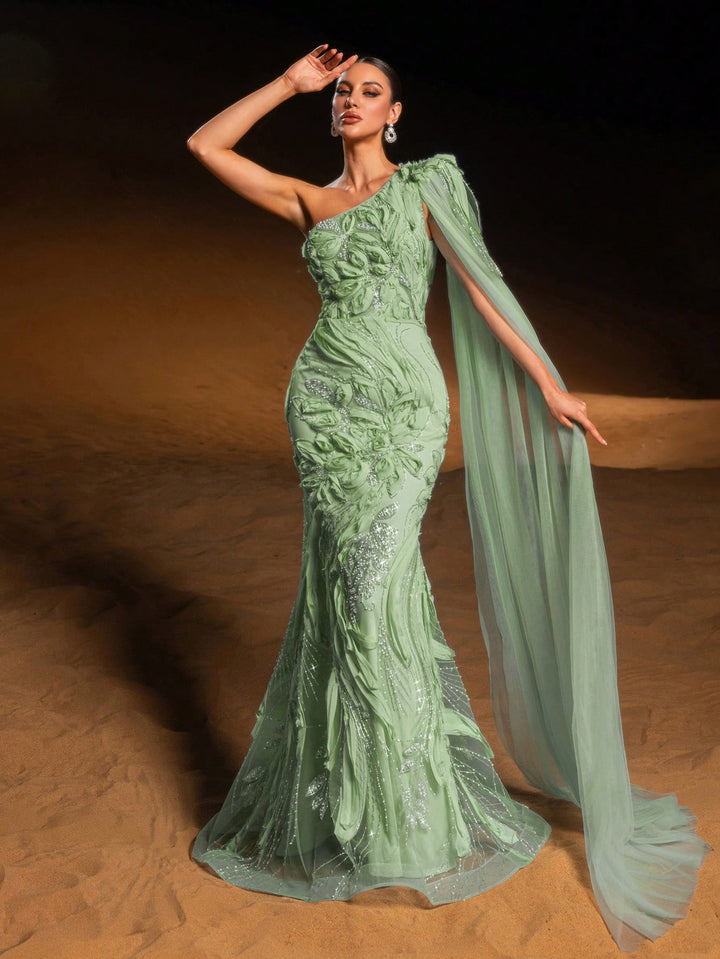 Rochie SHEIN, verde