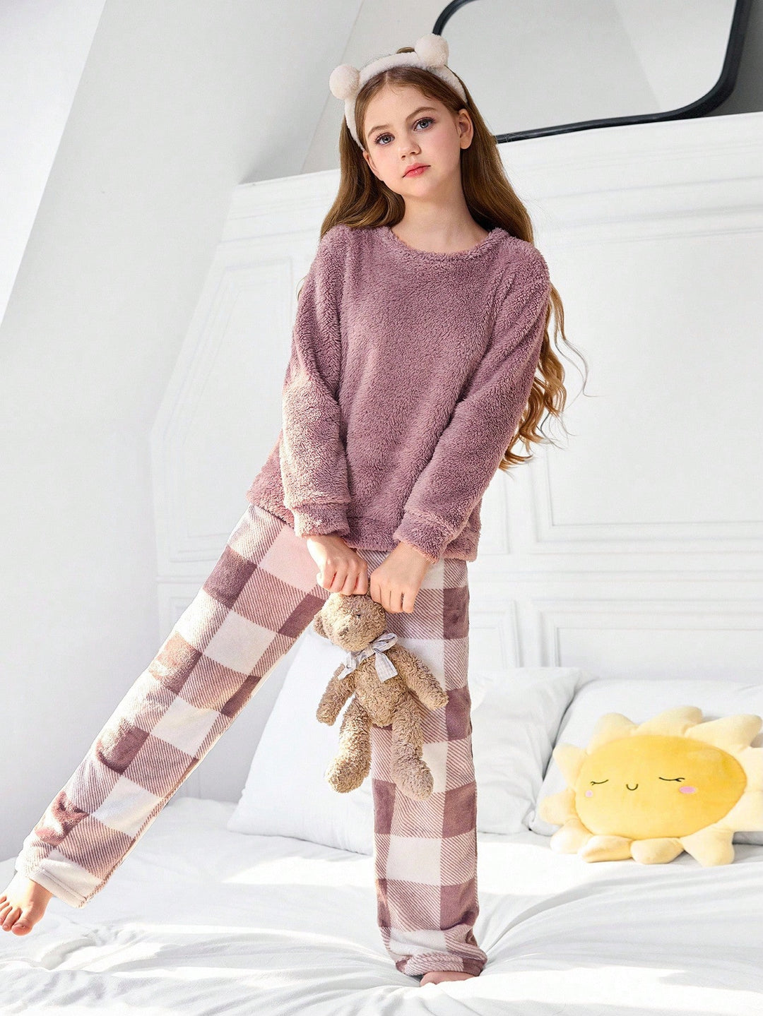 Pijama SHEIN, roz