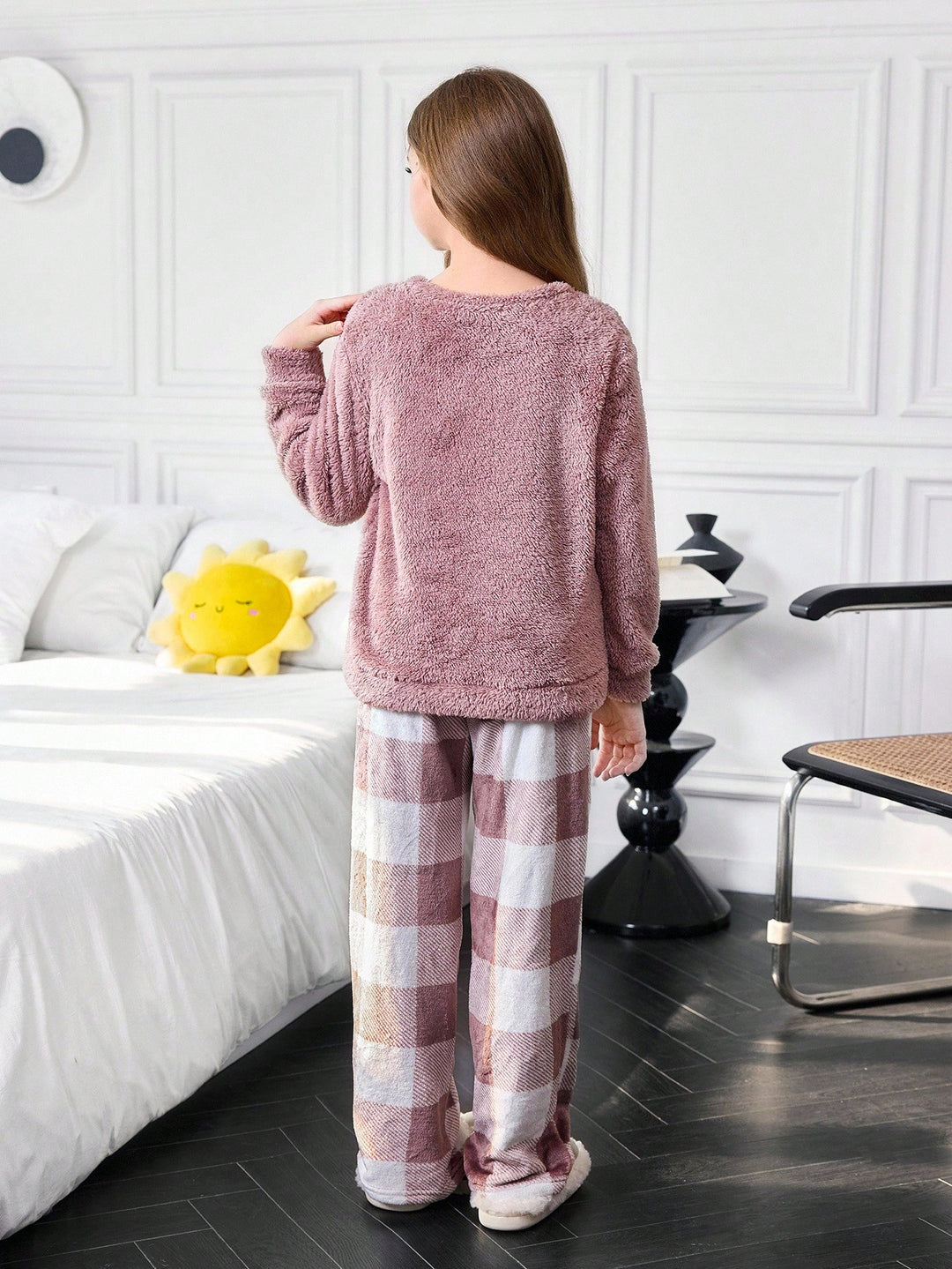 Pijama SHEIN, roz