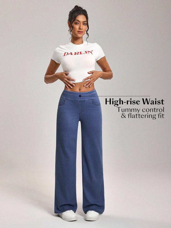 Jeans SHEIN, albastru