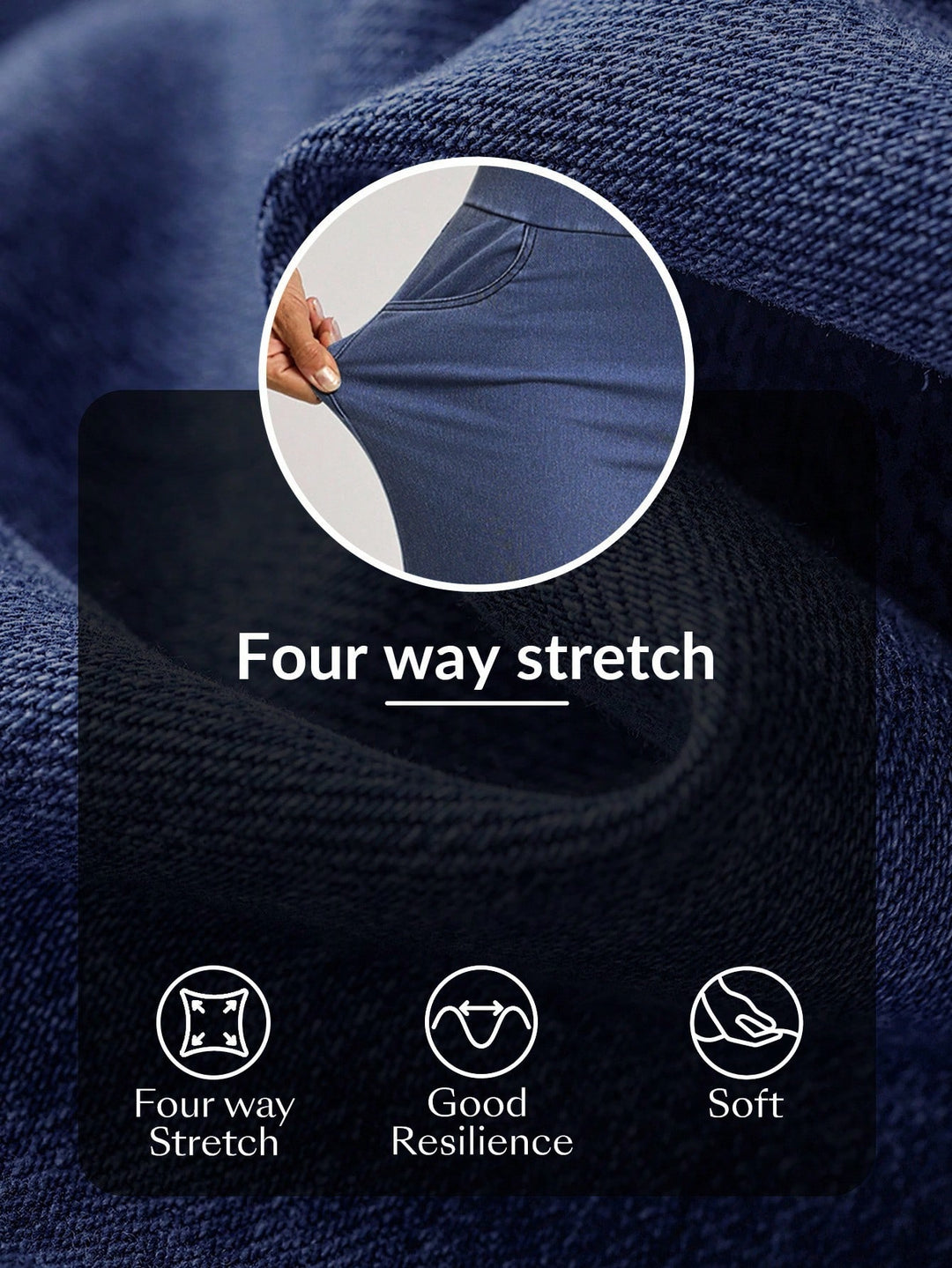 Jeans SHEIN, albastru