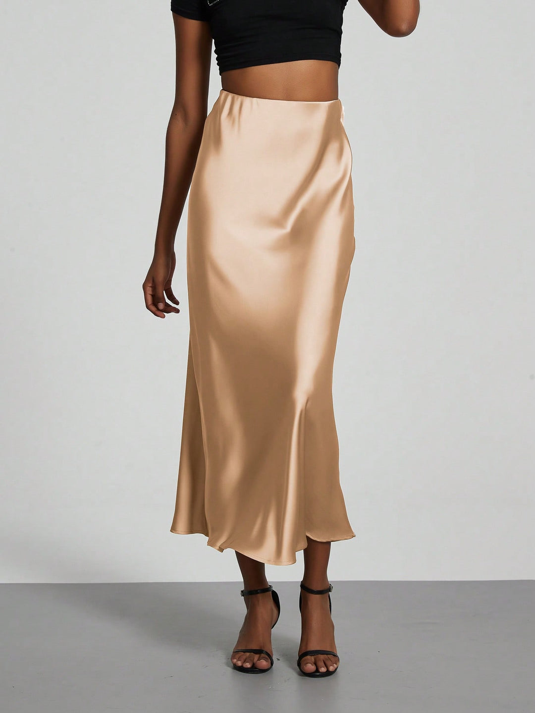 Fustă SHEIN, maro
