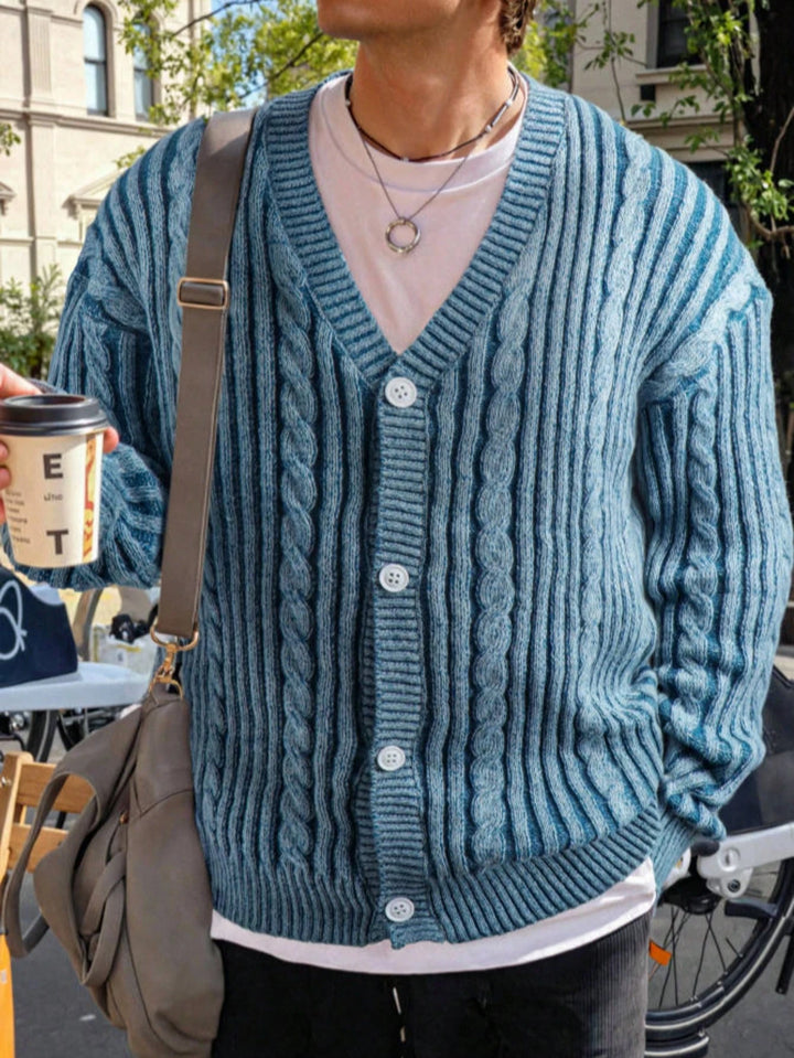 Cardigan SHEIN, albastru