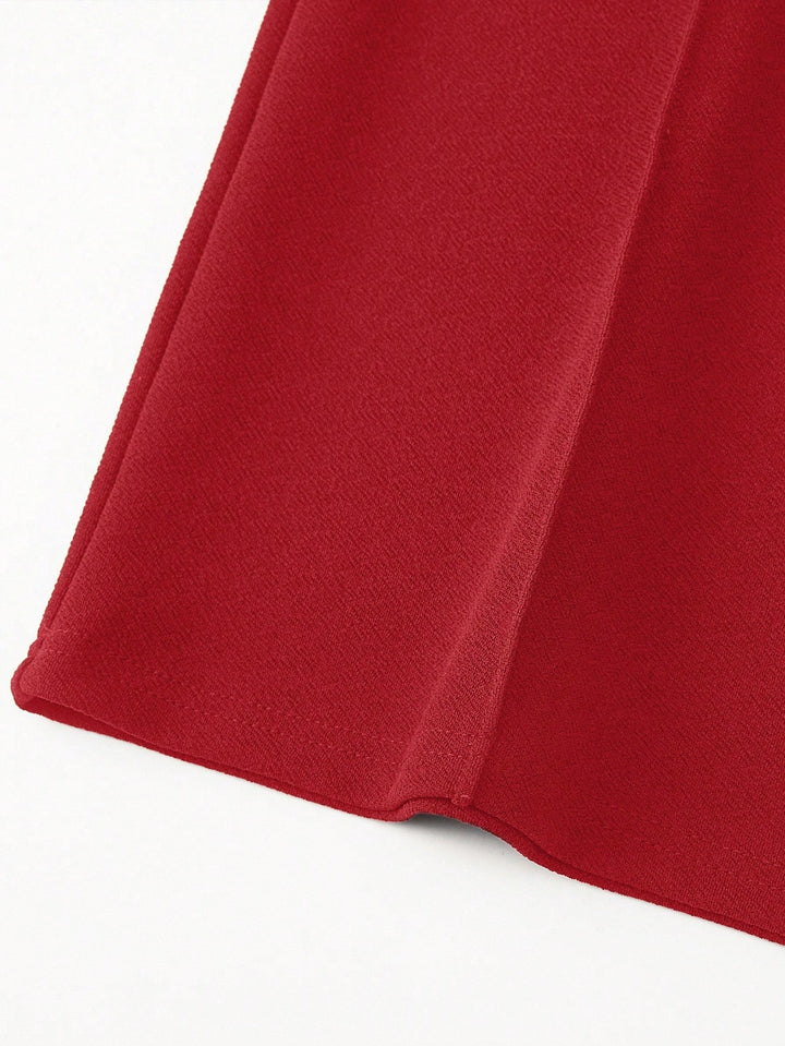 Pantaloni SHEIN, vișiniu