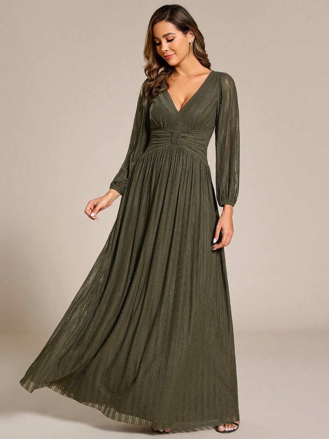 SHEIN alkalmi ruha, khaki