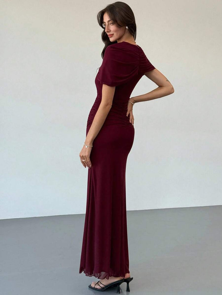 Rochie maxi ASOS, vișiniu