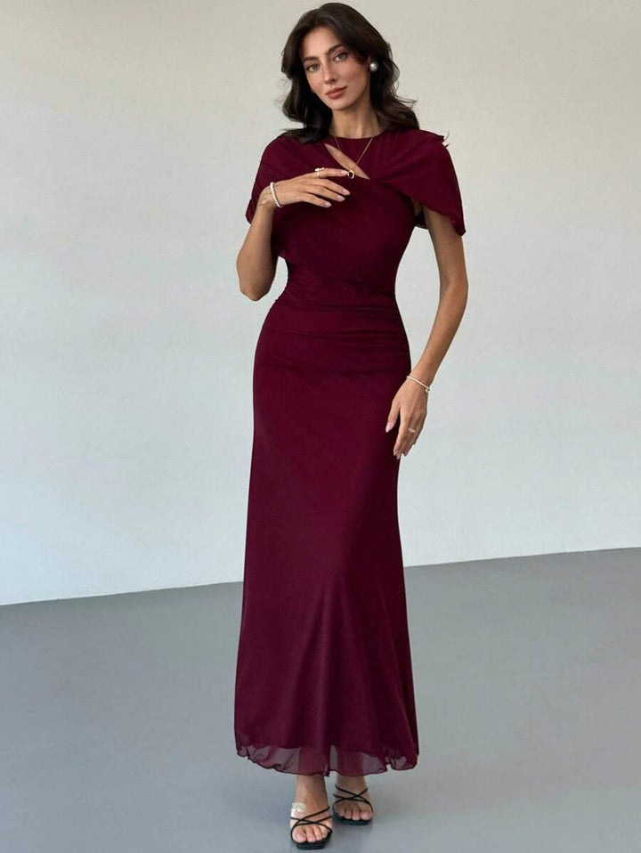 Rochie maxi ASOS, vișiniu