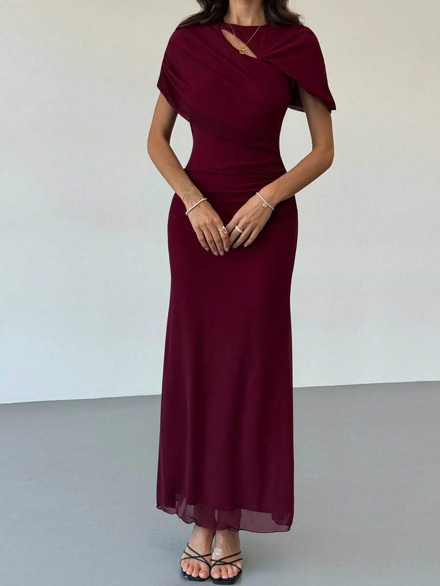Rochie maxi ASOS, vișiniu