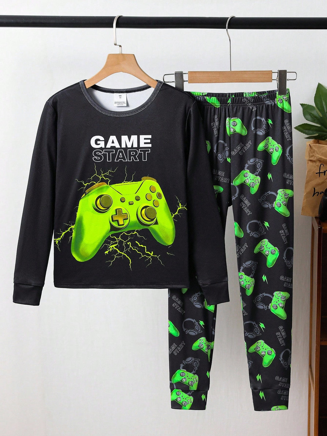 Pijama SHEIN, negru