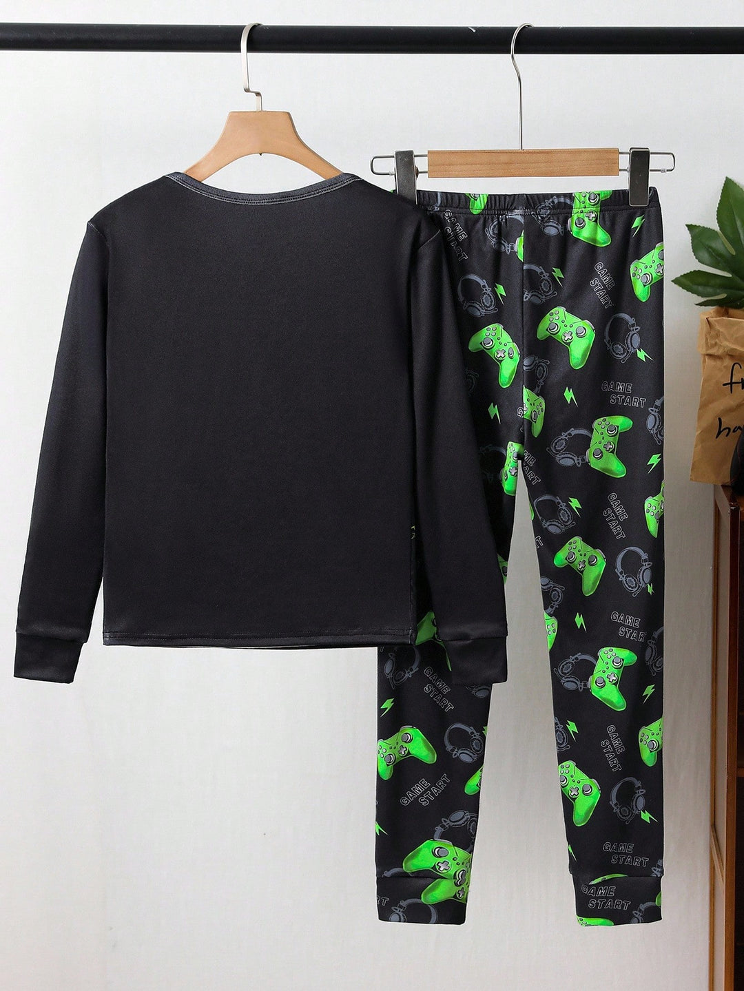 Pijama SHEIN, negru
