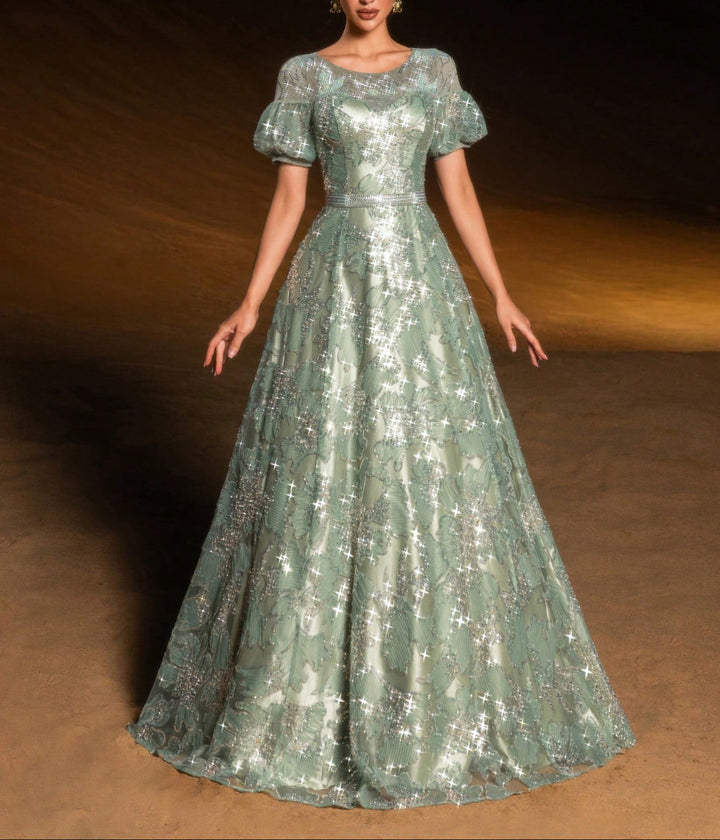 Rochie de ocazie SHEIN, verde