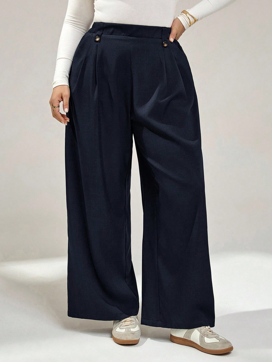 Pantaloni SHEIN, negru