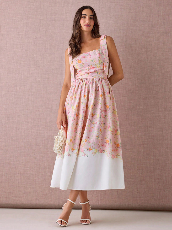 Rochie maxi SHEIN, roz
