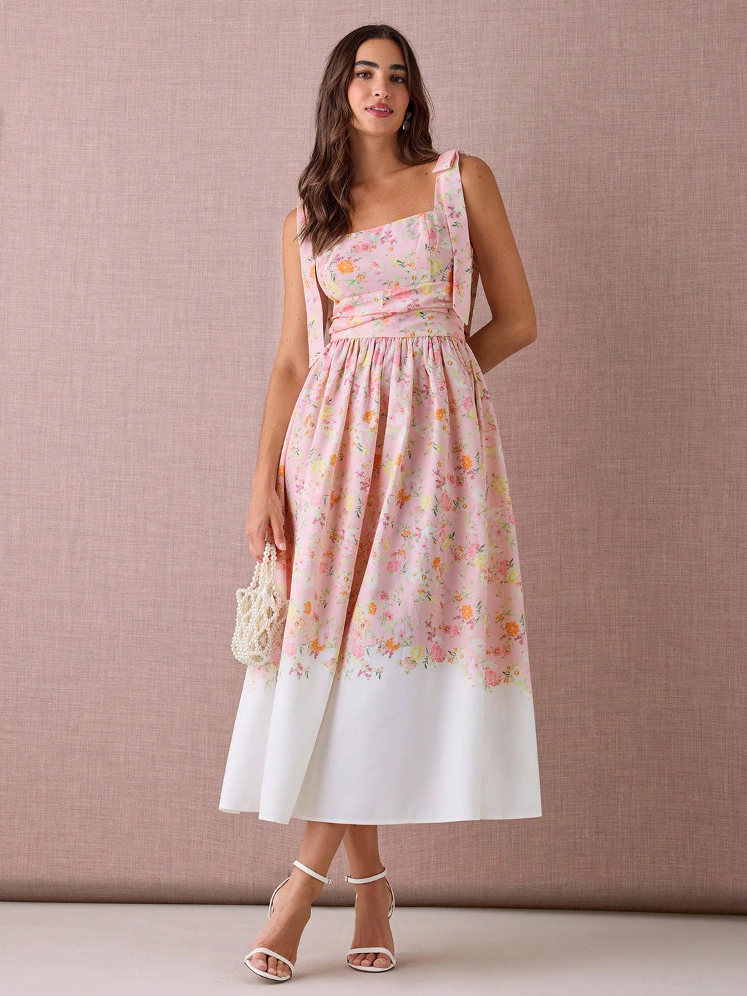 Rochie maxi SHEIN, roz