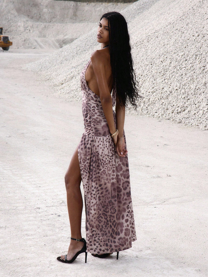 Rochie maxi SHEIN, mix culori