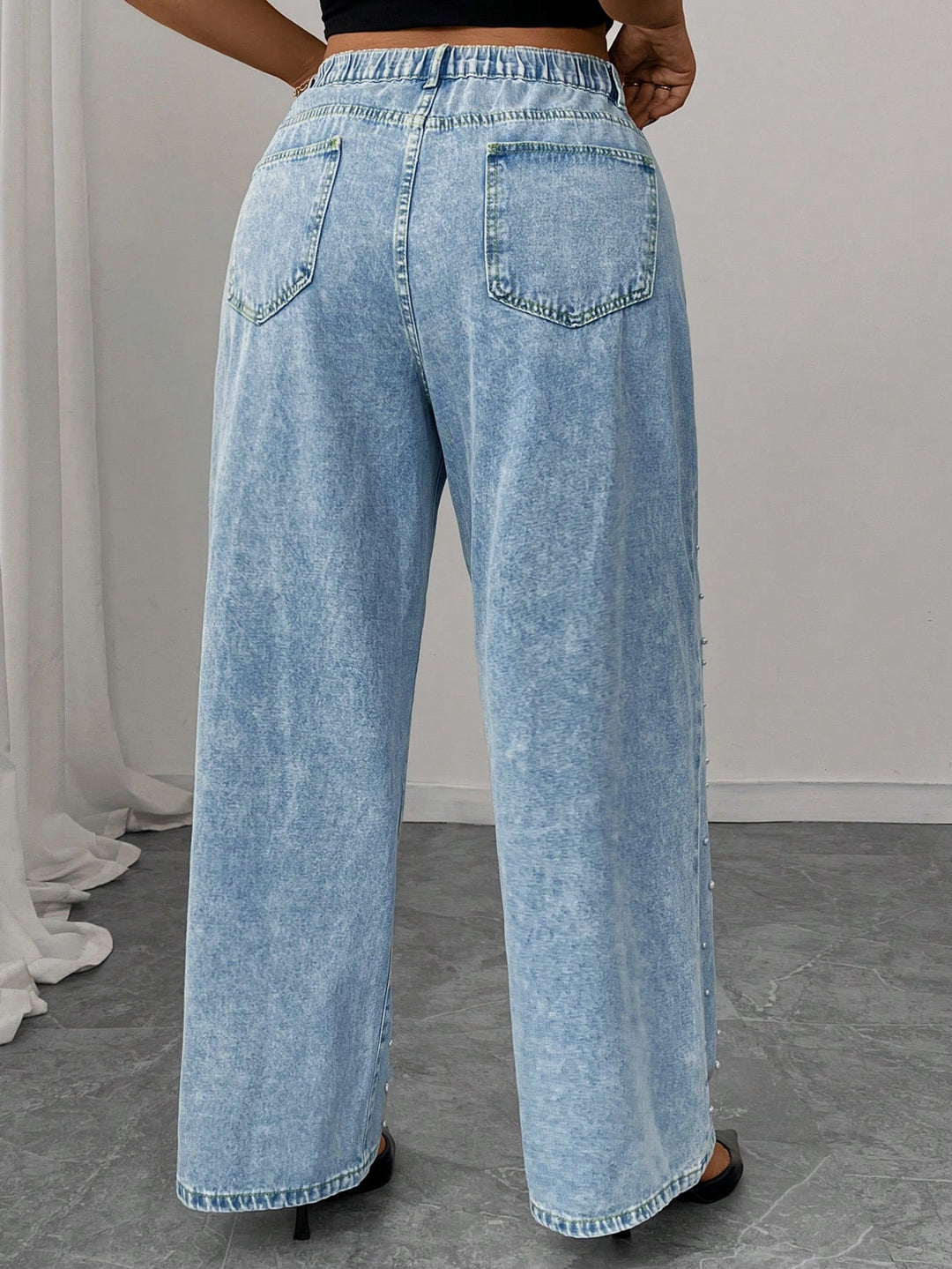 Jeans SHEIN, albastru