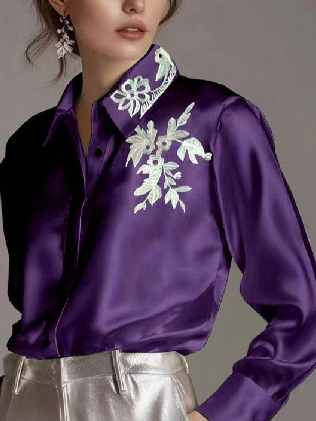 Bluza SHEIN, mov