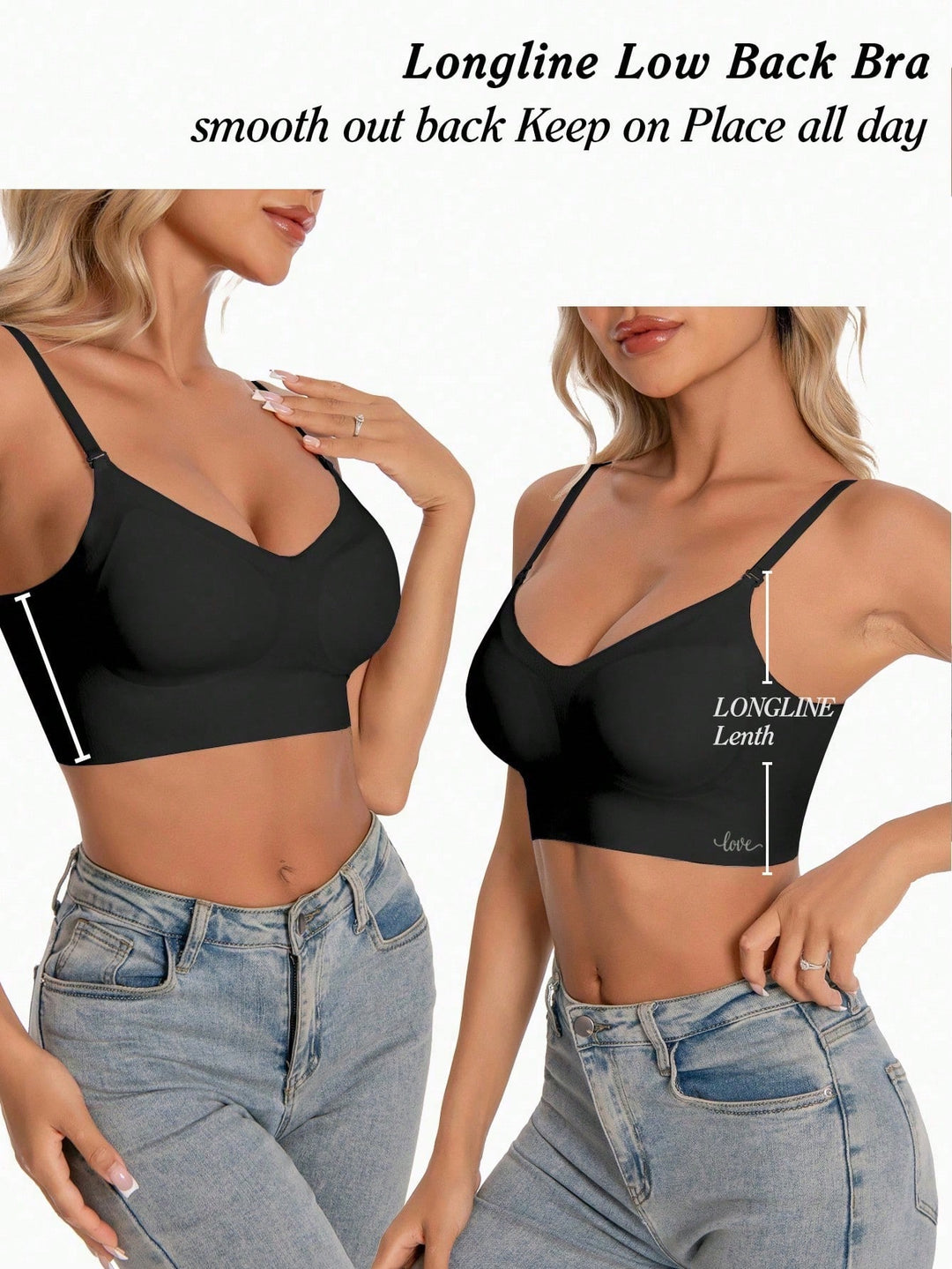 Sutien SHEIN, negru