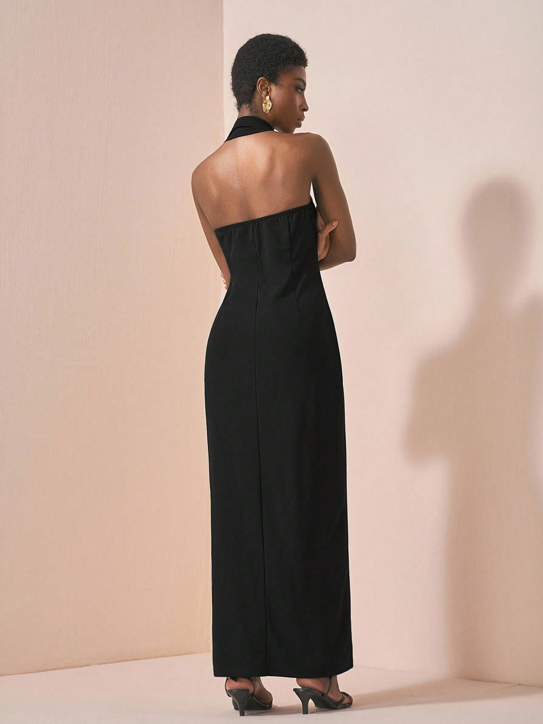 Rochie maxi SHEIN, negru