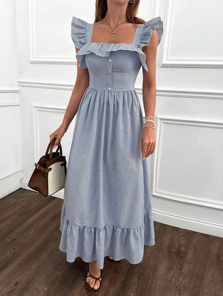 Rochie maxi SHEIN, albastru