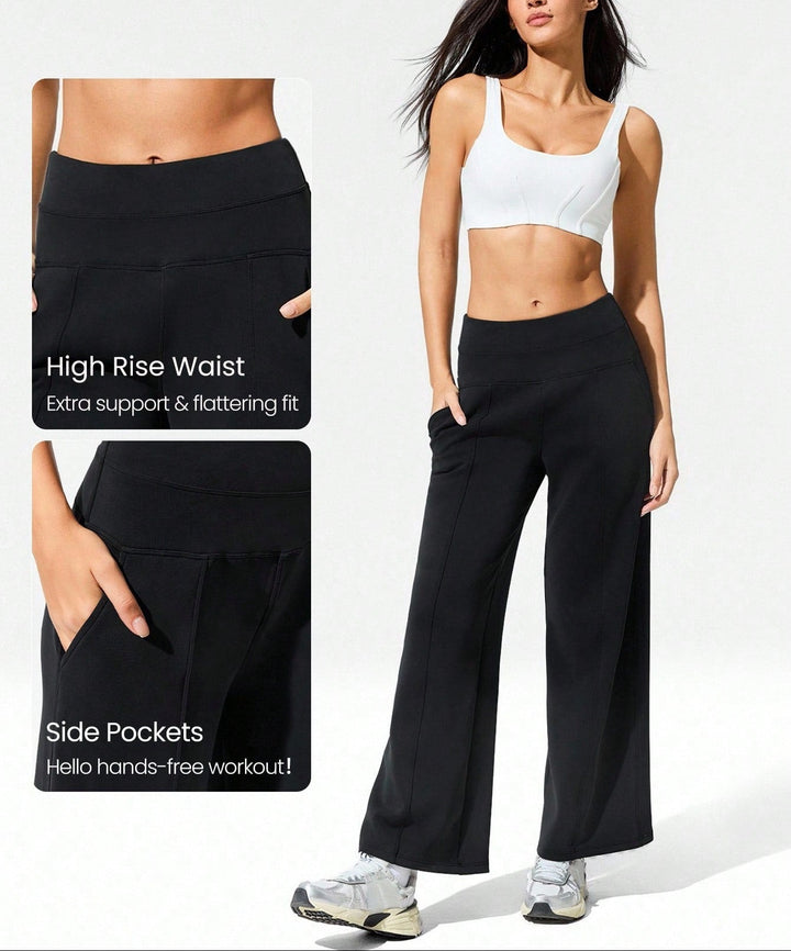 Pantaloni SHEIN, negru
