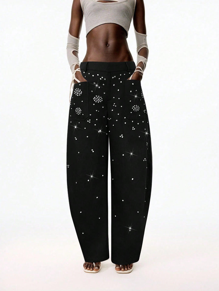 Pantaloni SHEIN, negru