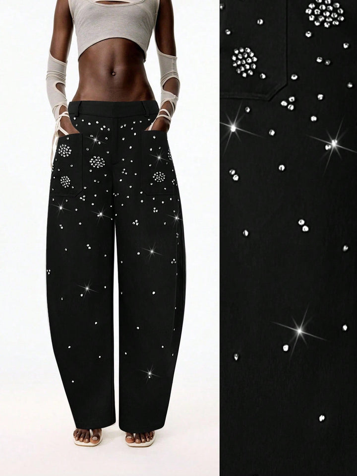 Pantaloni SHEIN, negru