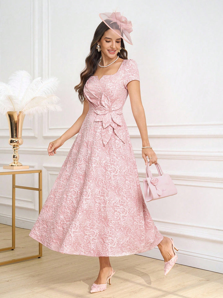 Rochie maxi SHEIN, roz