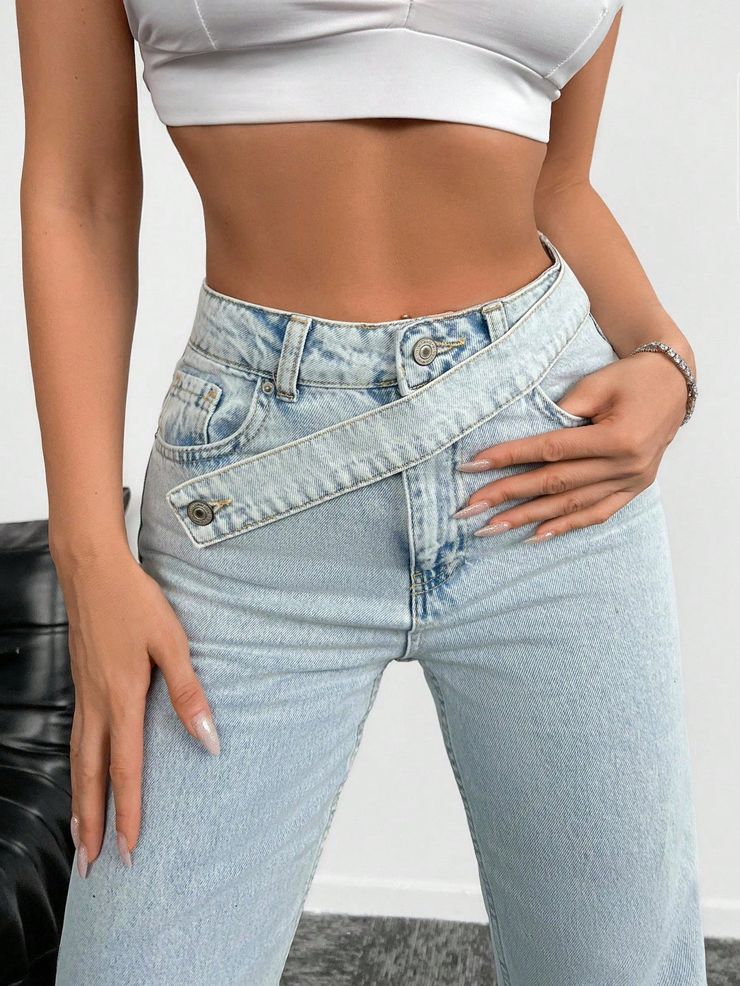 Jeans SHEIN, albastru