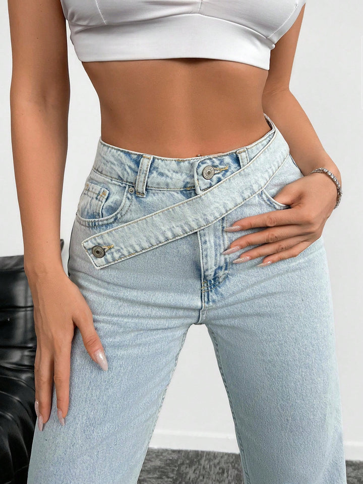 Jeans SHEIN, albastru