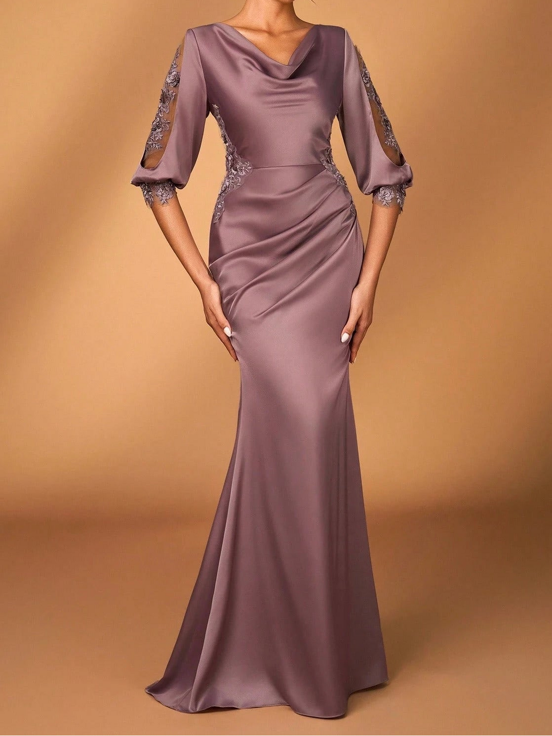 SHEIN maxi ruha, lila