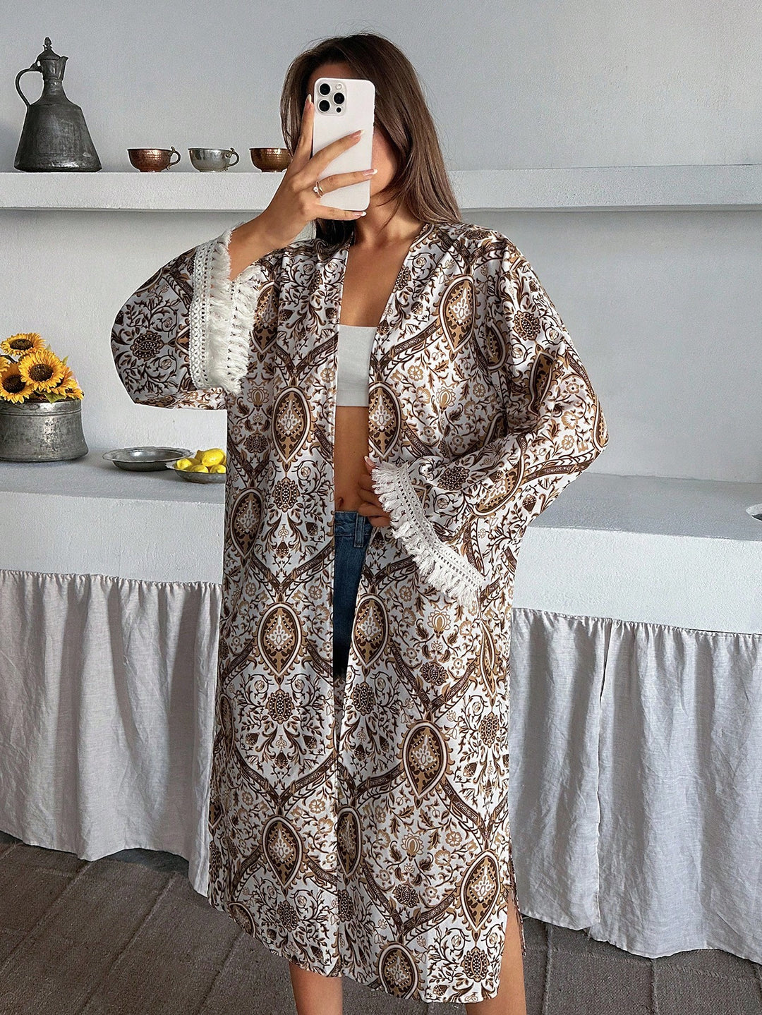Kimono SHEIN, mix culori