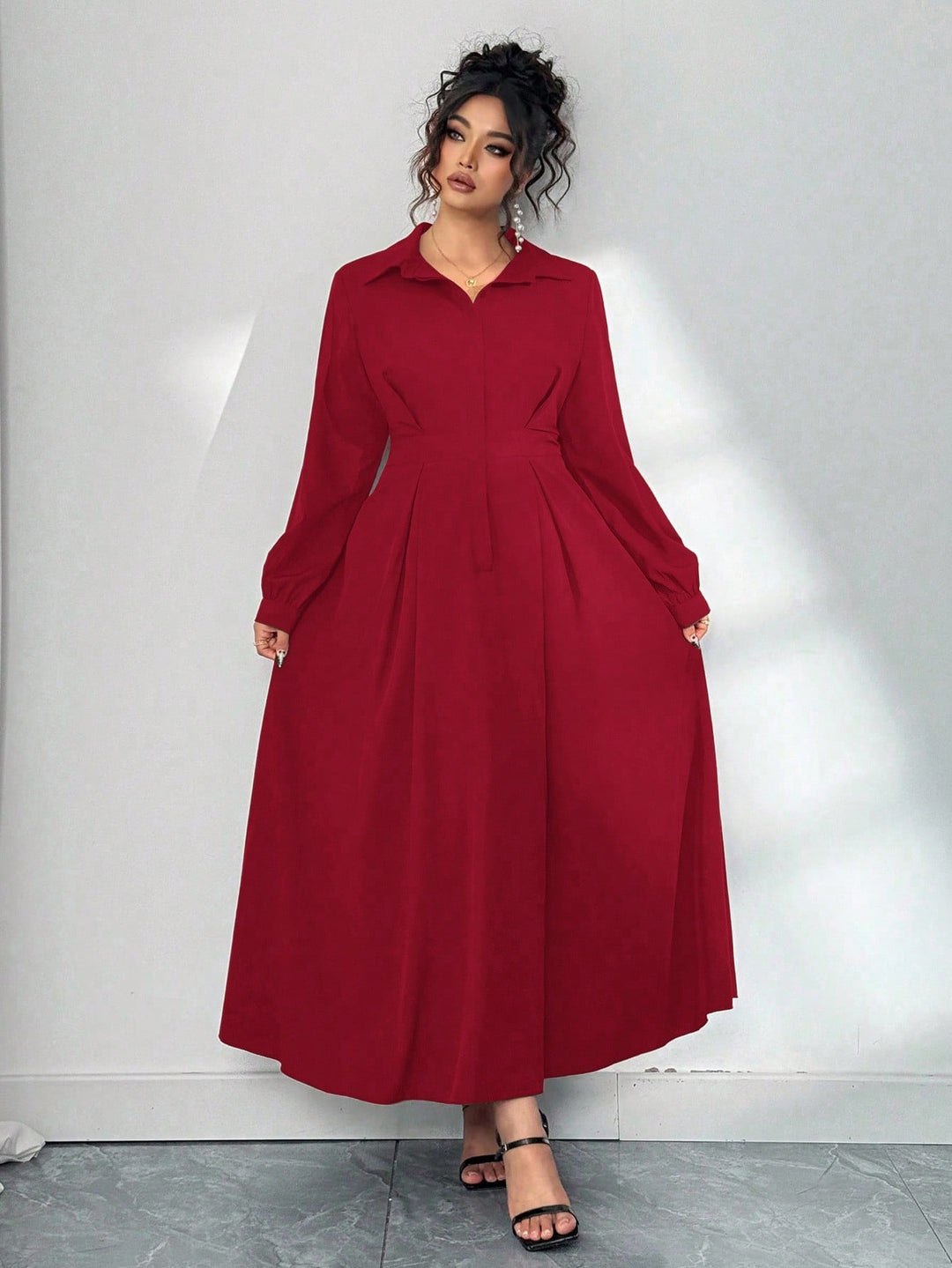 Rochie SHEIN, vișiniu
