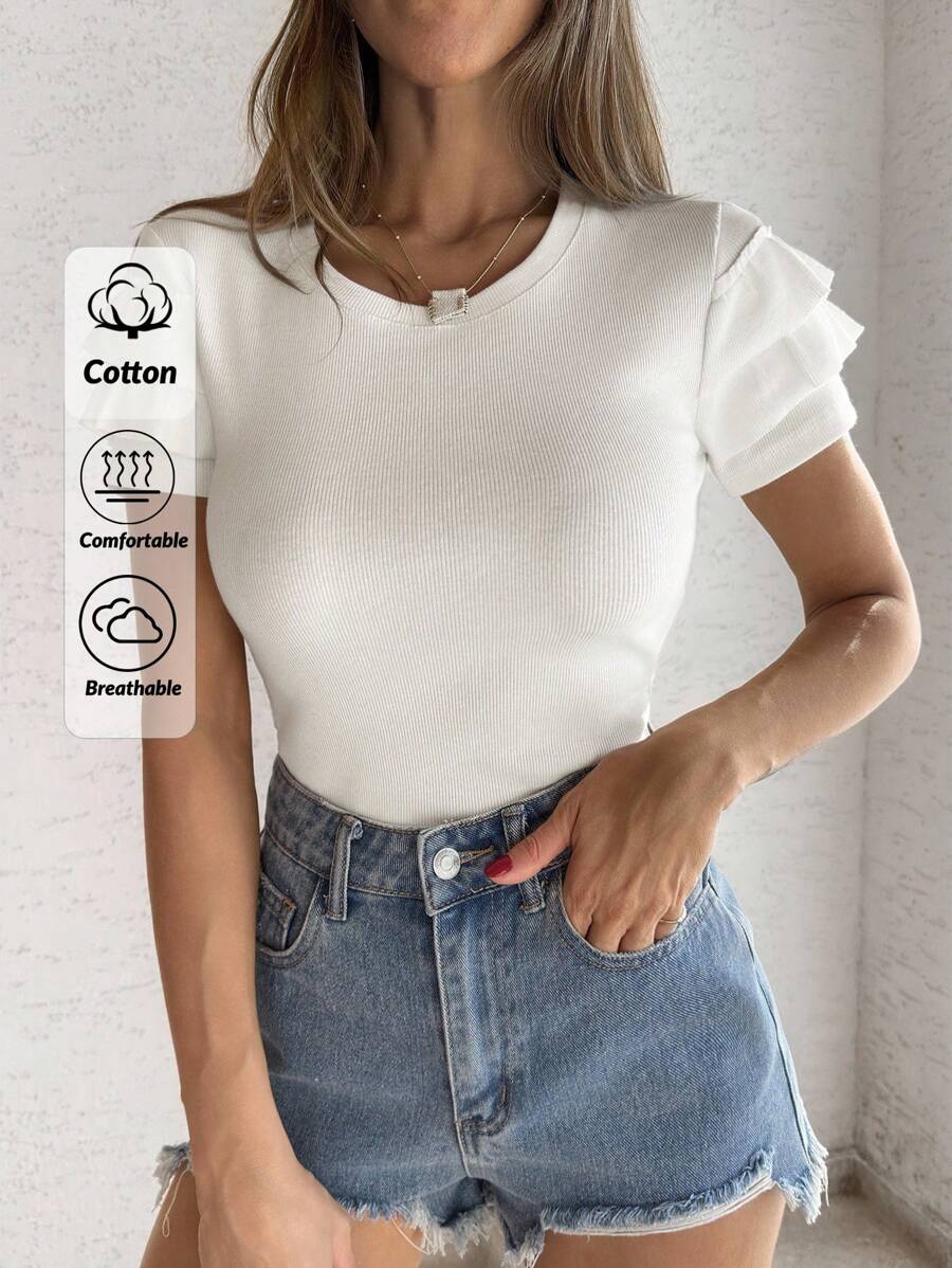 Tricou SHEIN, alb