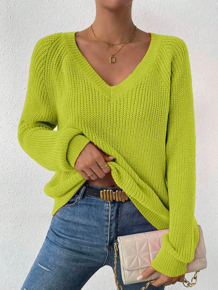 Pulover SHEIN, verde