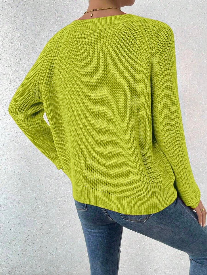 Pulover SHEIN, verde